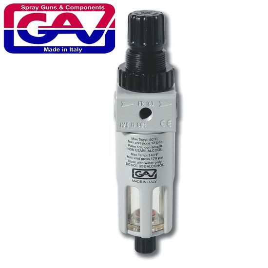 GAV Filter/regulator 1/4' In Line